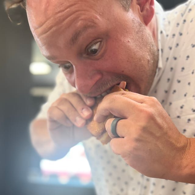 Double Bacon Burger.