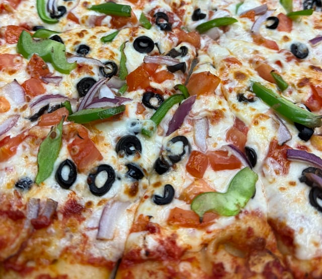 Don Veggie Pizza.
