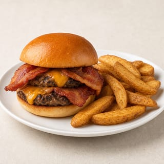 Double Bacon Burger