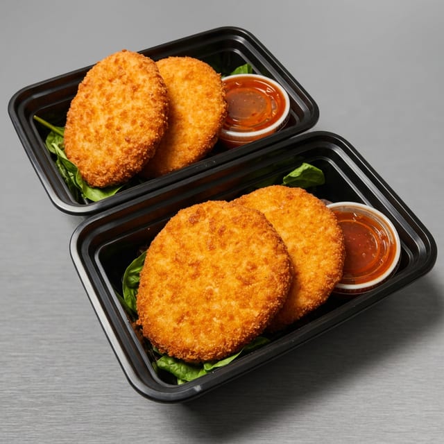 Fried Crab Cakes.