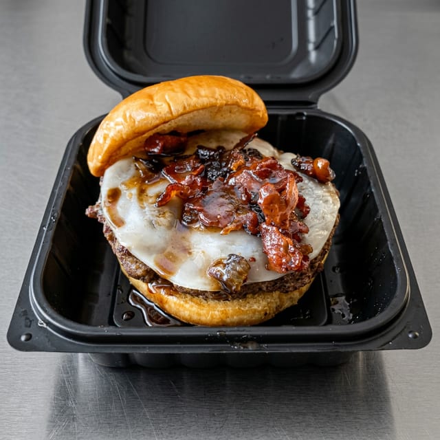 Bacon Jam Burger.