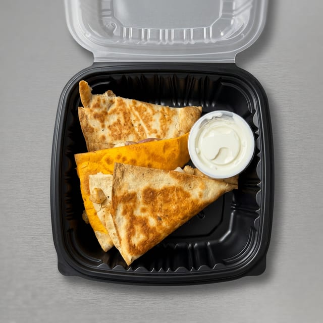 Veggie Quesadilla.