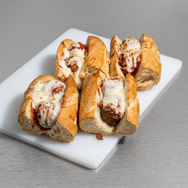 Meatball Sub Sandwich.